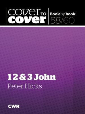 cover image of 1,2 & 3 John